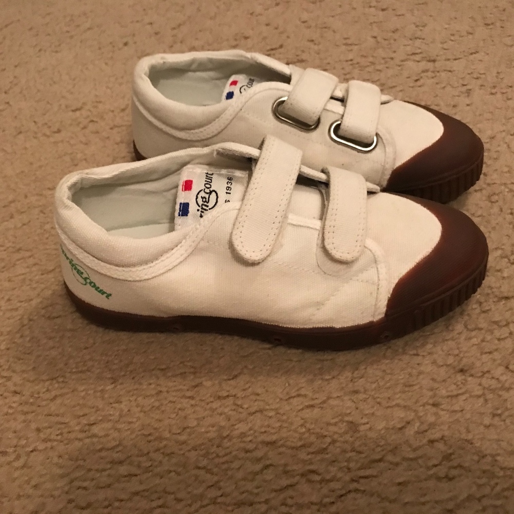 SPRING COURT FOR J.CREW CREWCUTS GIRLS' SNEAKERS.